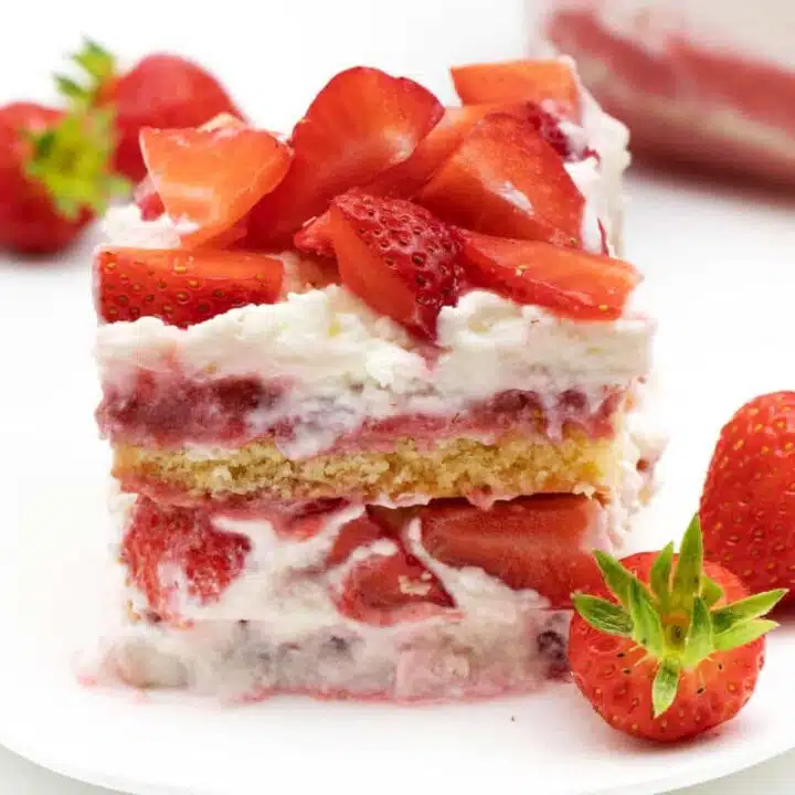 Erdbeer Tiramisu ohne Zucker Rezept