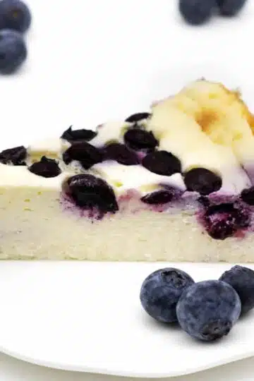 Heidelbeer Käsekuchen ohne Zucker Rezept