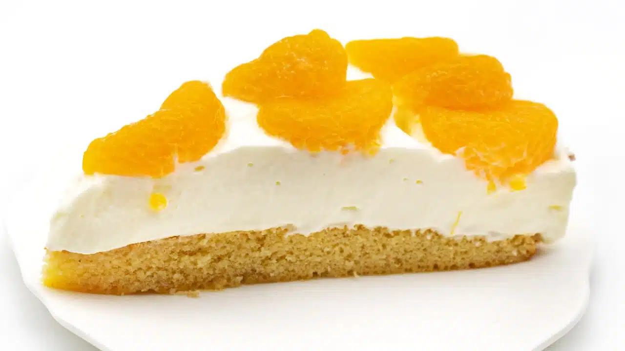 Mandarinen Schmand Kuchen ohne Zucker Rezept schnell und einfach