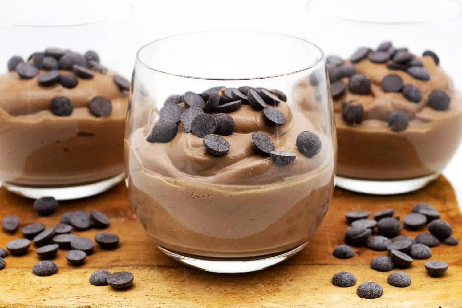 Quark au Chocolate 3 Zutaten Protein Dessert Rezept zum Abnehmen