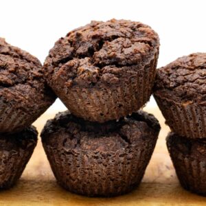 Schoko Zucchini Muffins ohne Zucker Rezept gesund