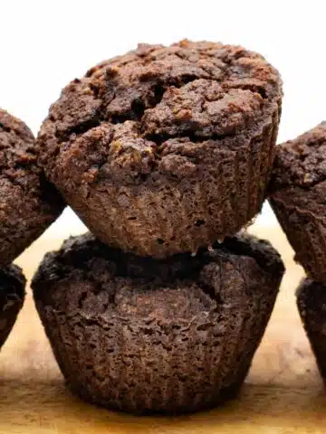 Schoko Zucchini Muffins ohne Zucker Rezept gesund