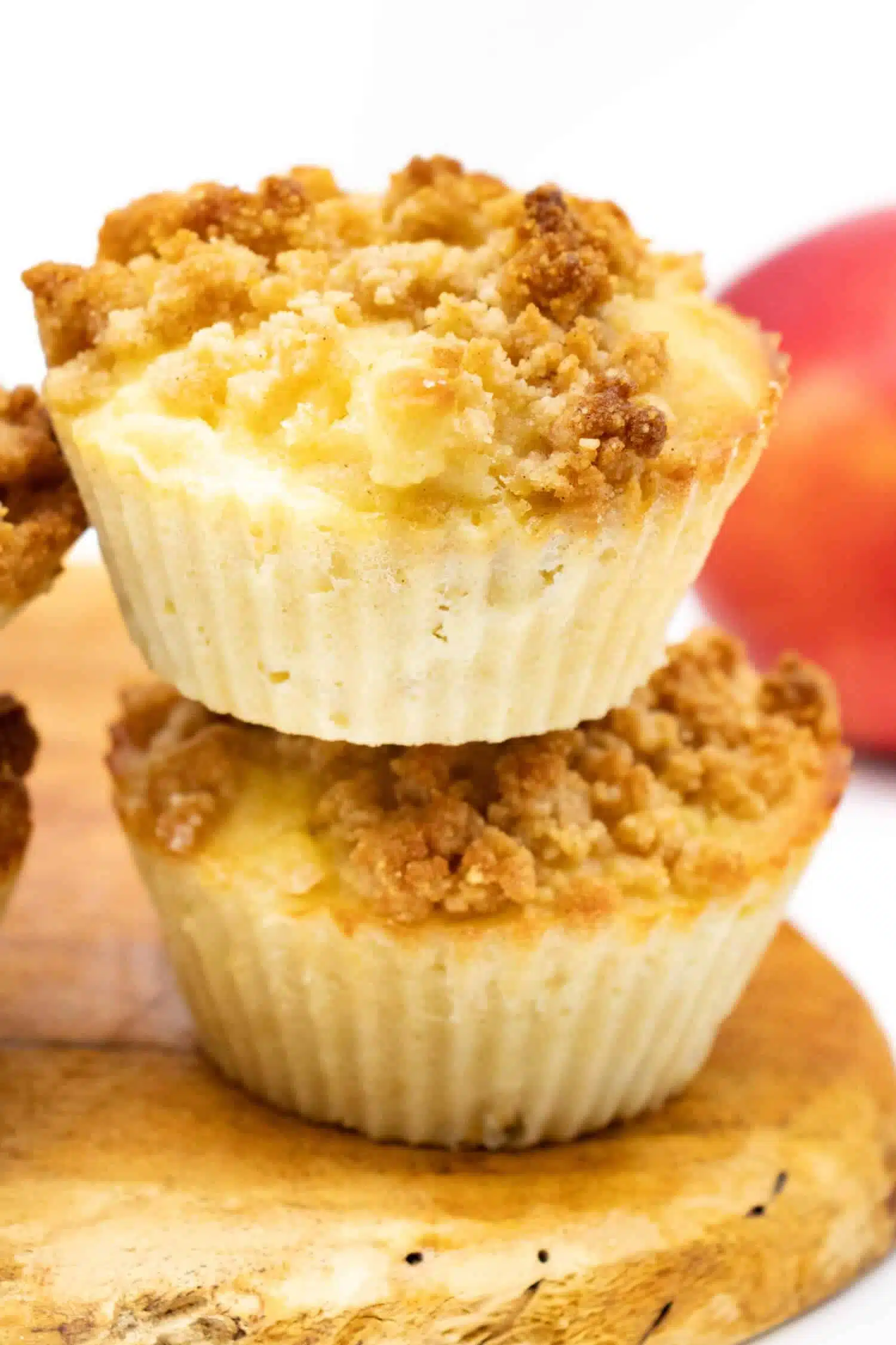 Apfel Zimt Muffins mit Streusel ohne Mehl