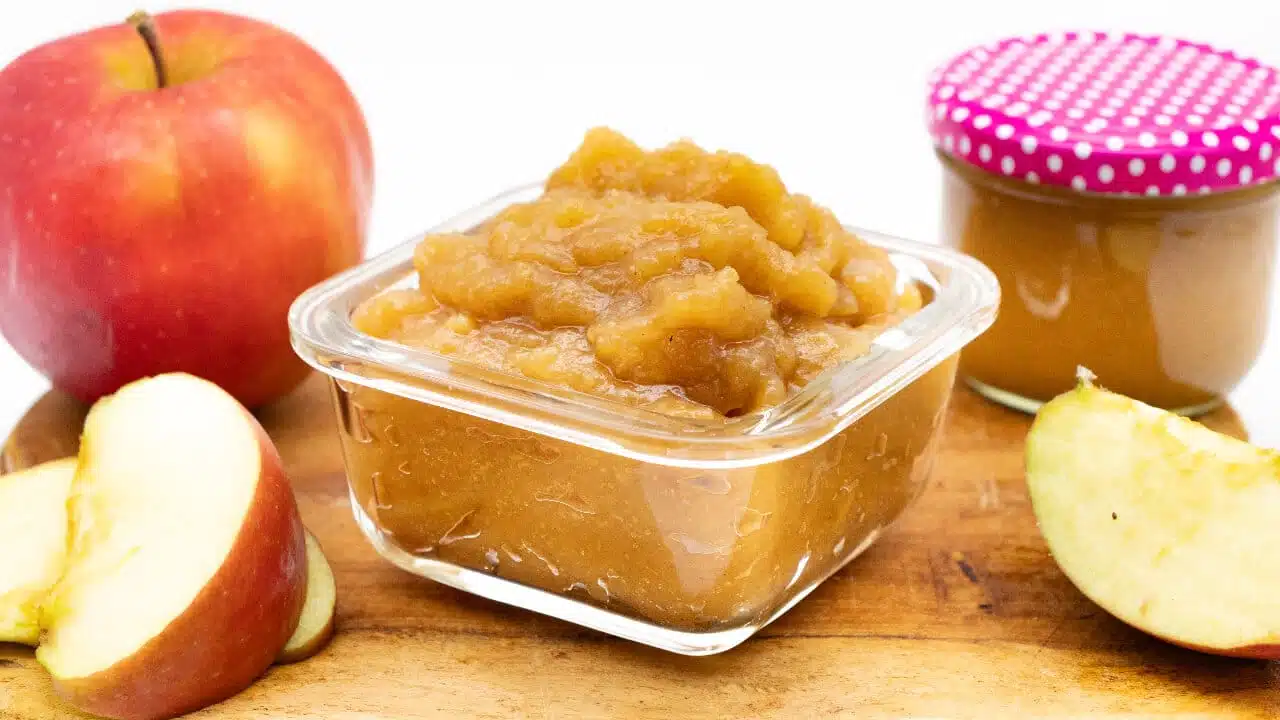 Apfelmarmelade ohne Zucker selber machen einfach und schnell