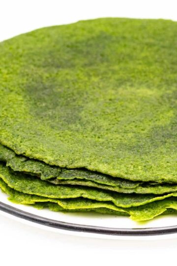 Frühstückswraps mit Ei und Spinat Rezept