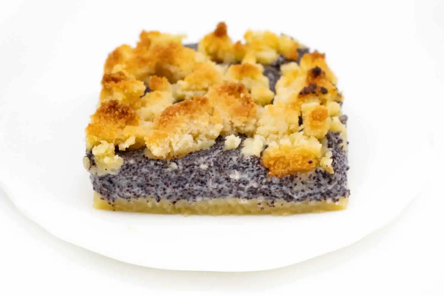 Mohn Streuselkuchen ohne Zucker Rezept