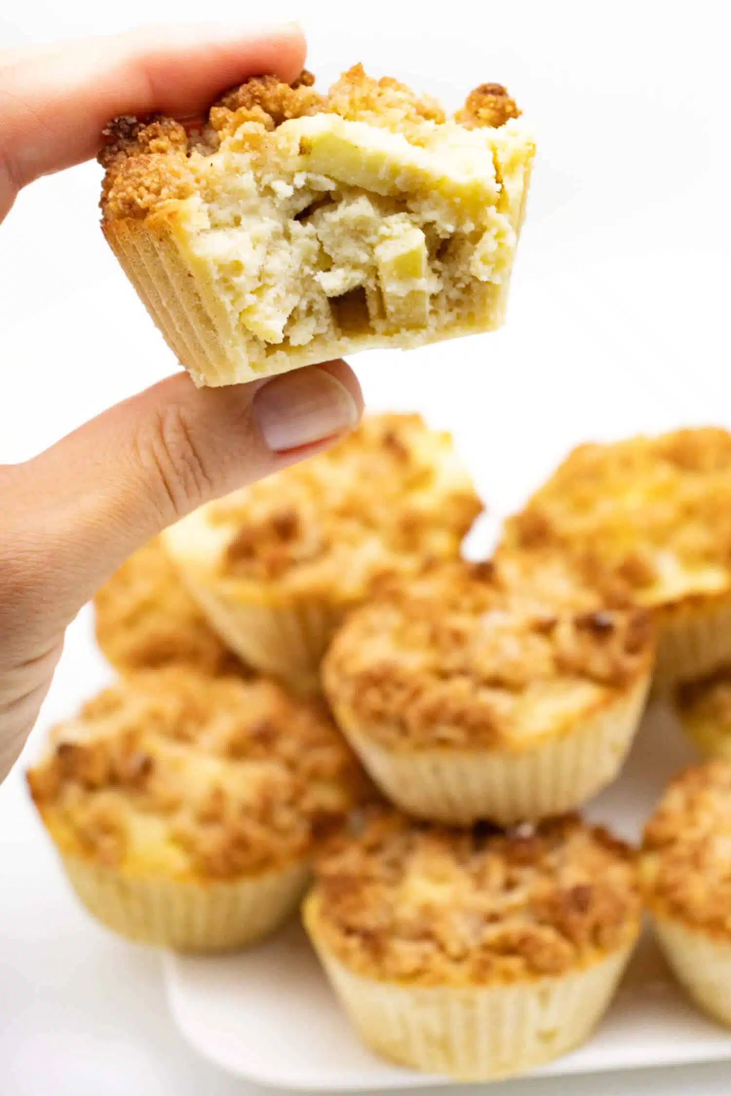 Saftige Apfel Muffins mit Streusel Rezept