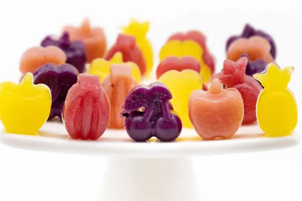 Joghurt Gums ohne Zucker selber machen Low Carb Rezept