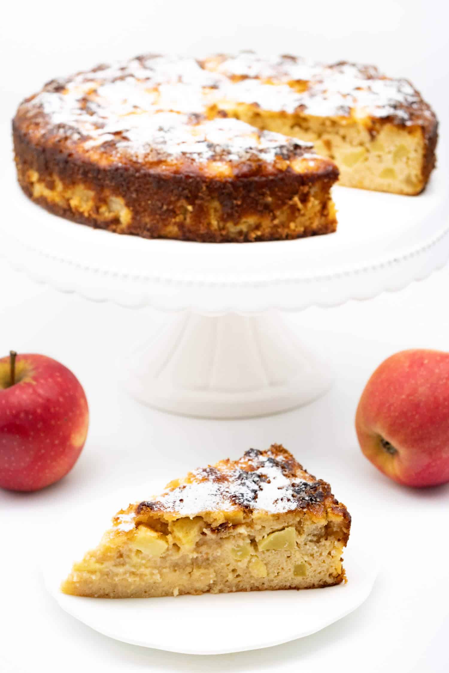 Kuchen mit Quark und Apfel Rezept