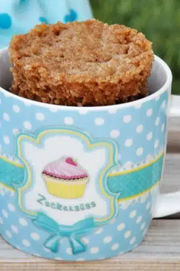 Lebkuchen Tassenkuchen ohne Zucker Rezept