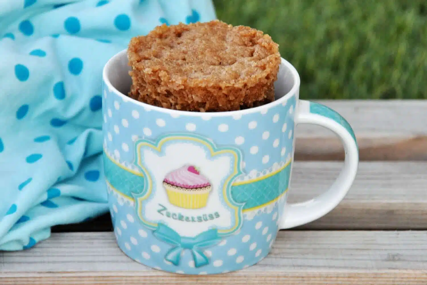 Lebkuchen Tassenkuchen ohne Zucker Rezept