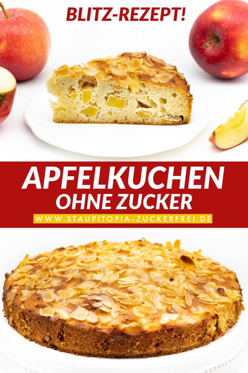 Blitz Apfel Mandel Kuchen Ohne Zucker Staupitopia Zuckerfrei