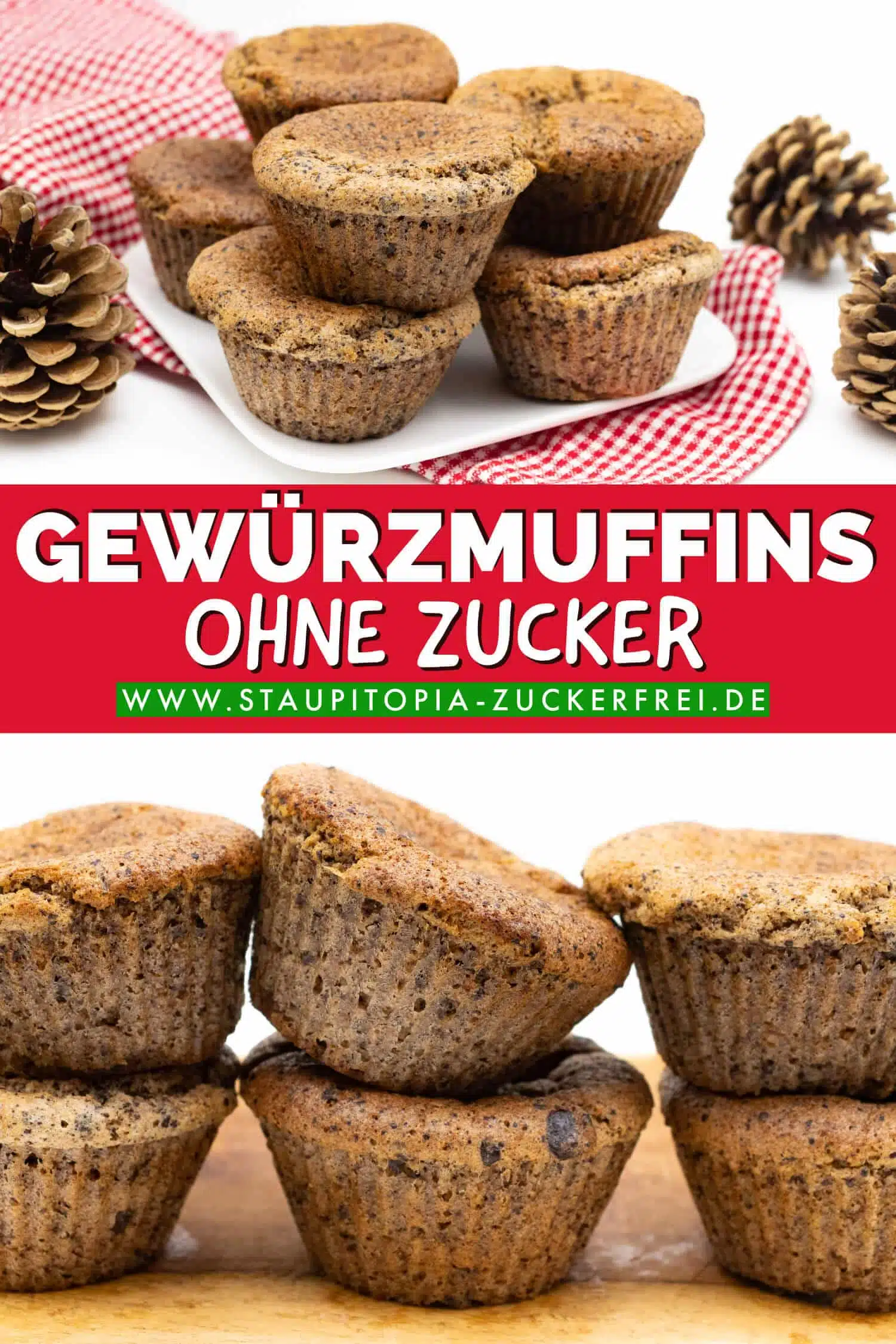 Low Carb Gewürzmuffins ohne Zucker Rezept