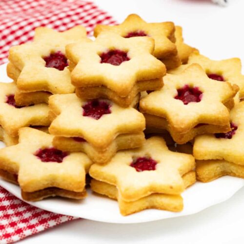 Spitzbuben ohne Zucker Rezept