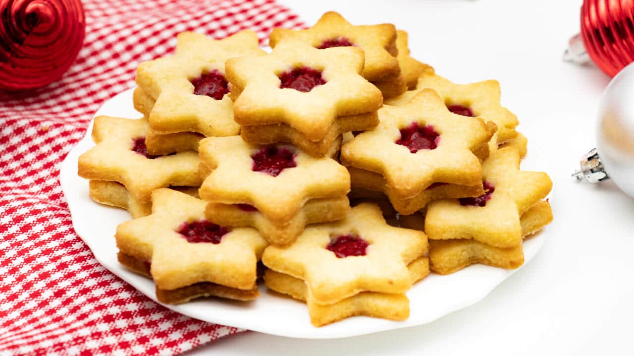 Spitzbuben ohne Zucker Rezept mit Low Carb Marmelade