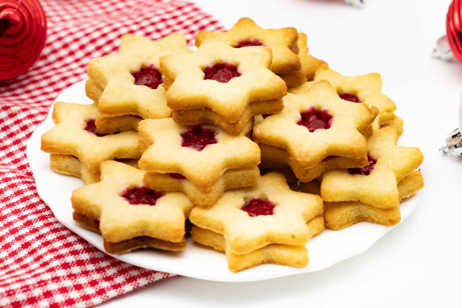 Spitzbuben ohne Zucker Rezept