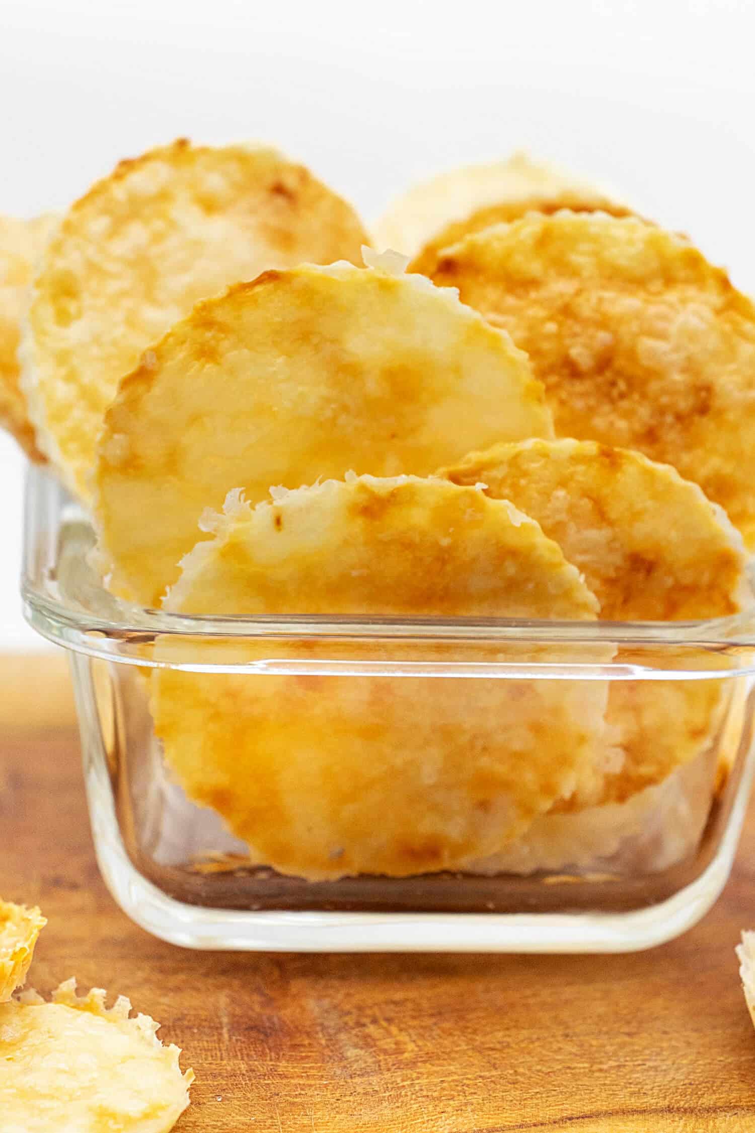 Kalorienarme Chips Rezept mit wenig Fett und Kalorien