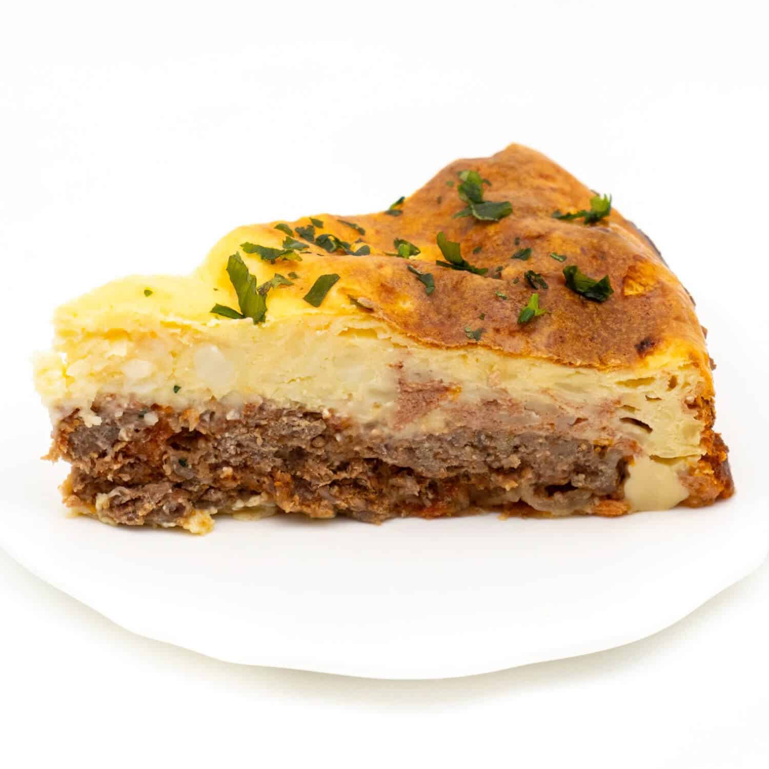 Low Carb Cheeseburger Kuchen Rezept