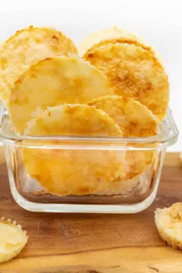 Protein Chips selber machen aus nur einer Zutat gesund und Low Carb