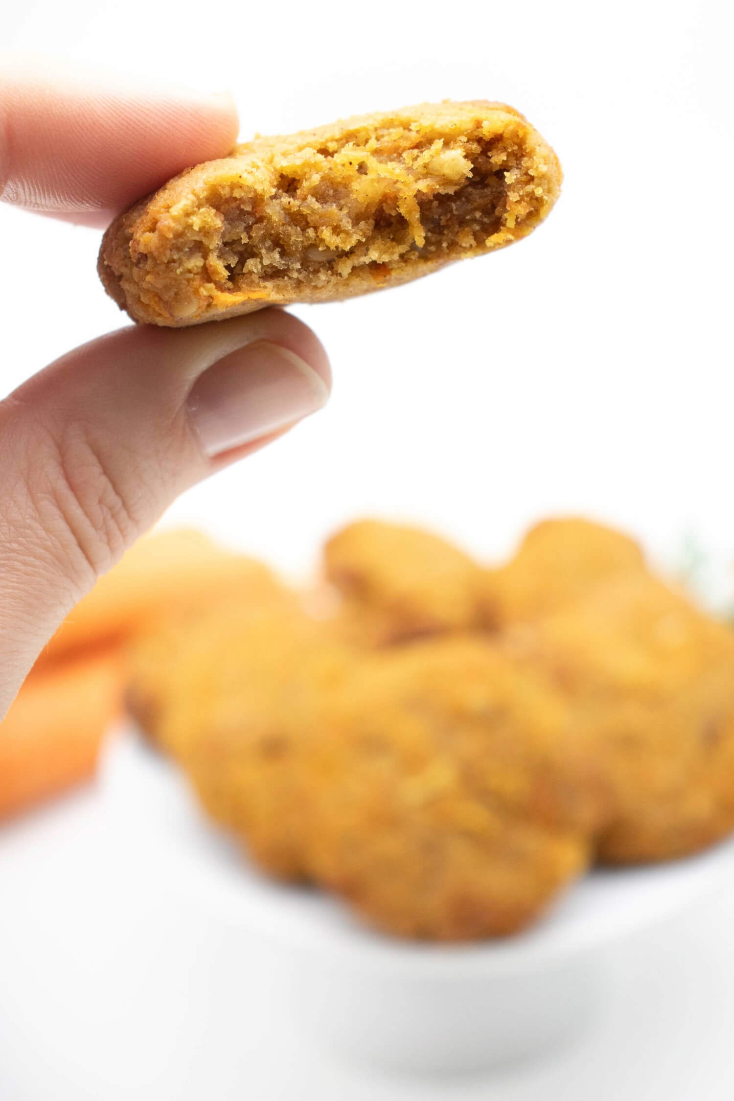 Low Carb Möhrenkekse gesund und vegan