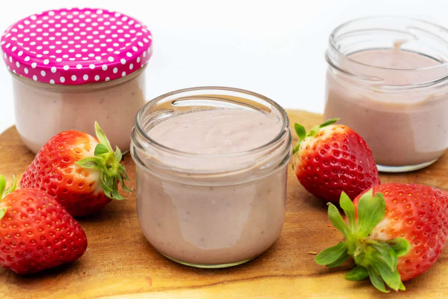 Erdbeer Curd ohne Zucker selber machen Low Carb