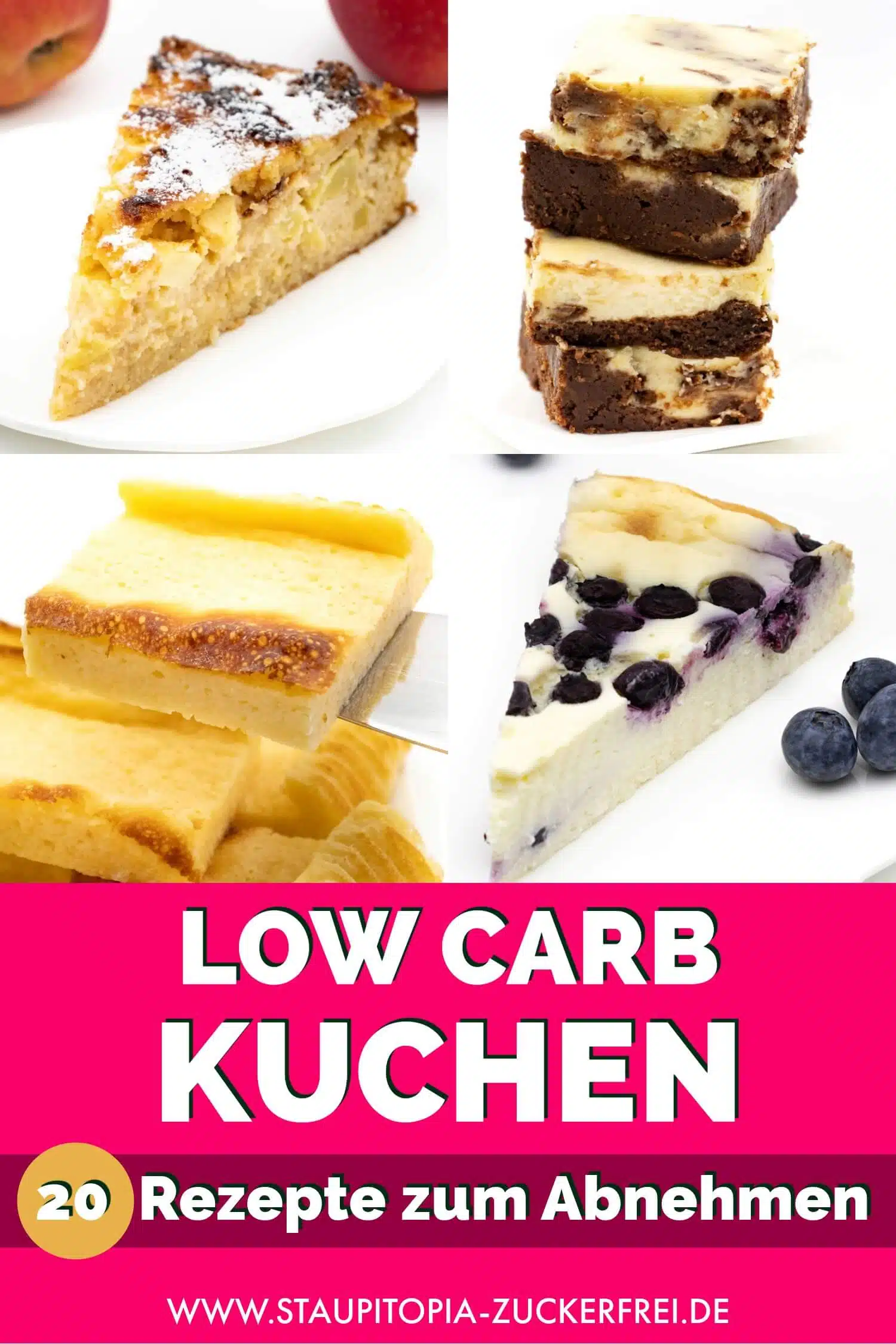 Low Carb Kuchen zum Abnehmen Rezepte