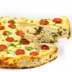 Schnelle Bärlauch Quiche ohne Boden Rezept