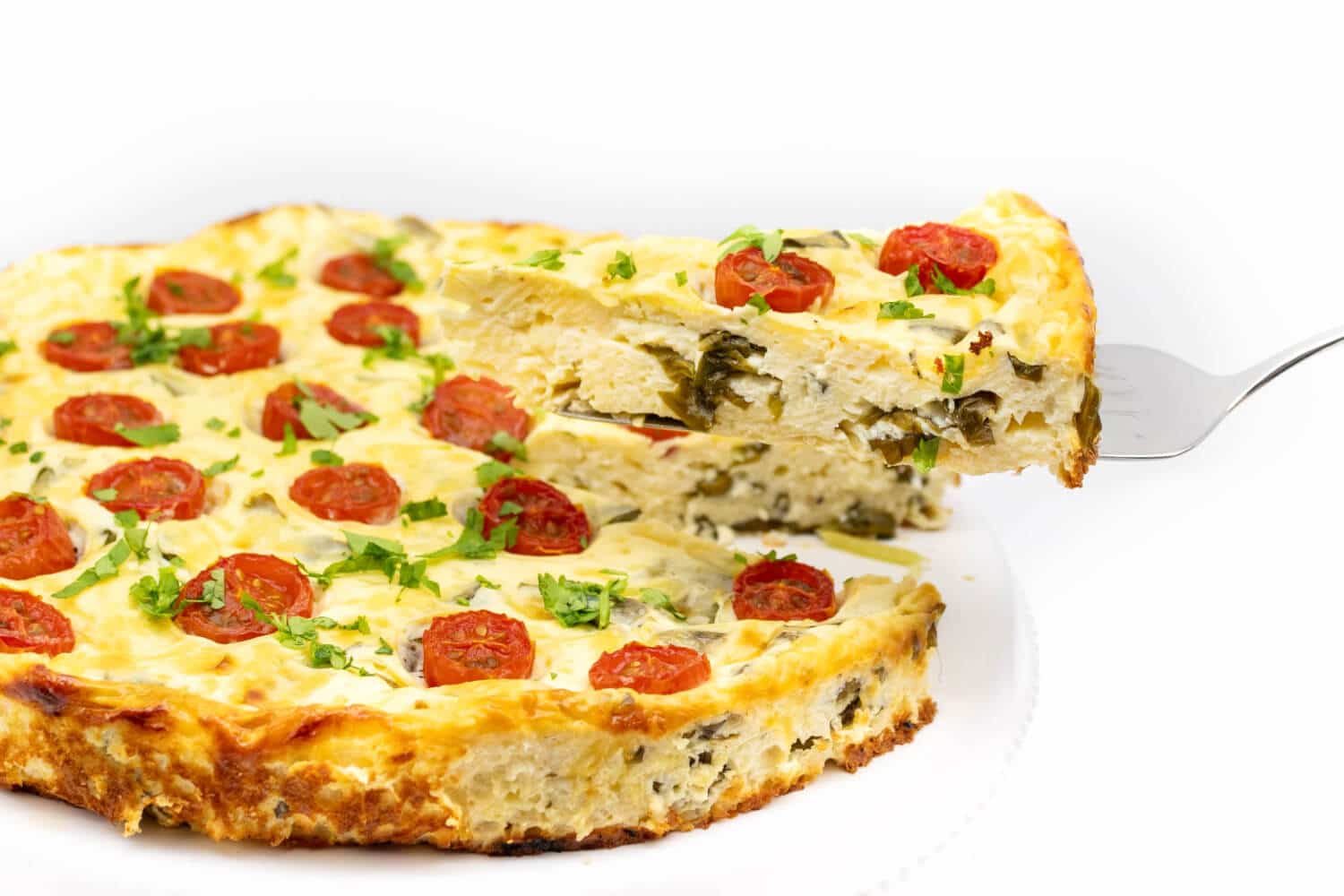 Schnelle Bärlauch Quiche ohne Boden Rezept