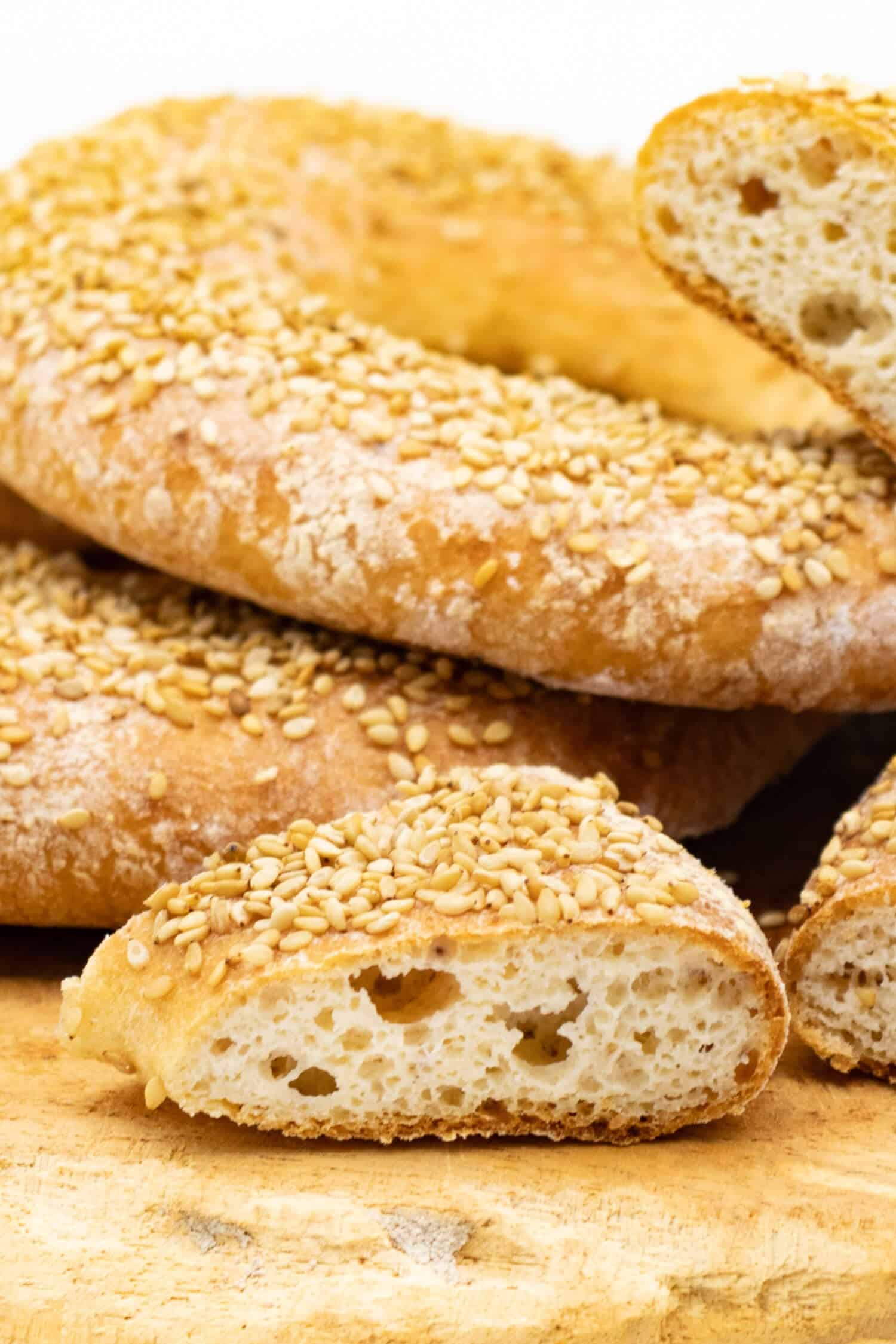 Sesamringe backen Low Carb