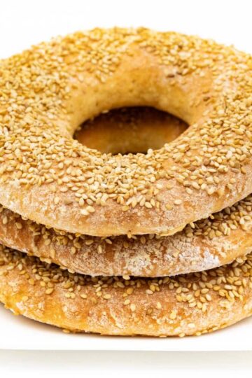 Sesamringe ohne Mehl Rezept