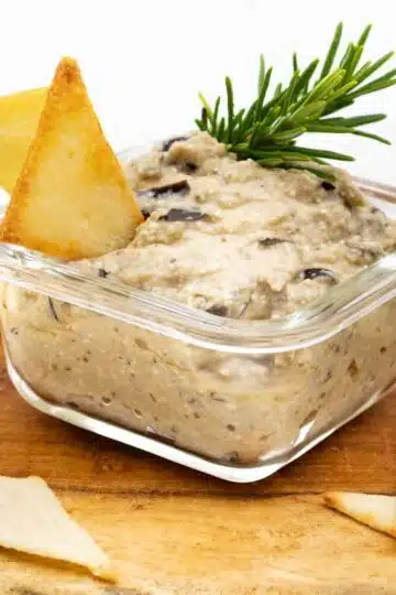 Auberginen Dip selber machen einfach und gesund