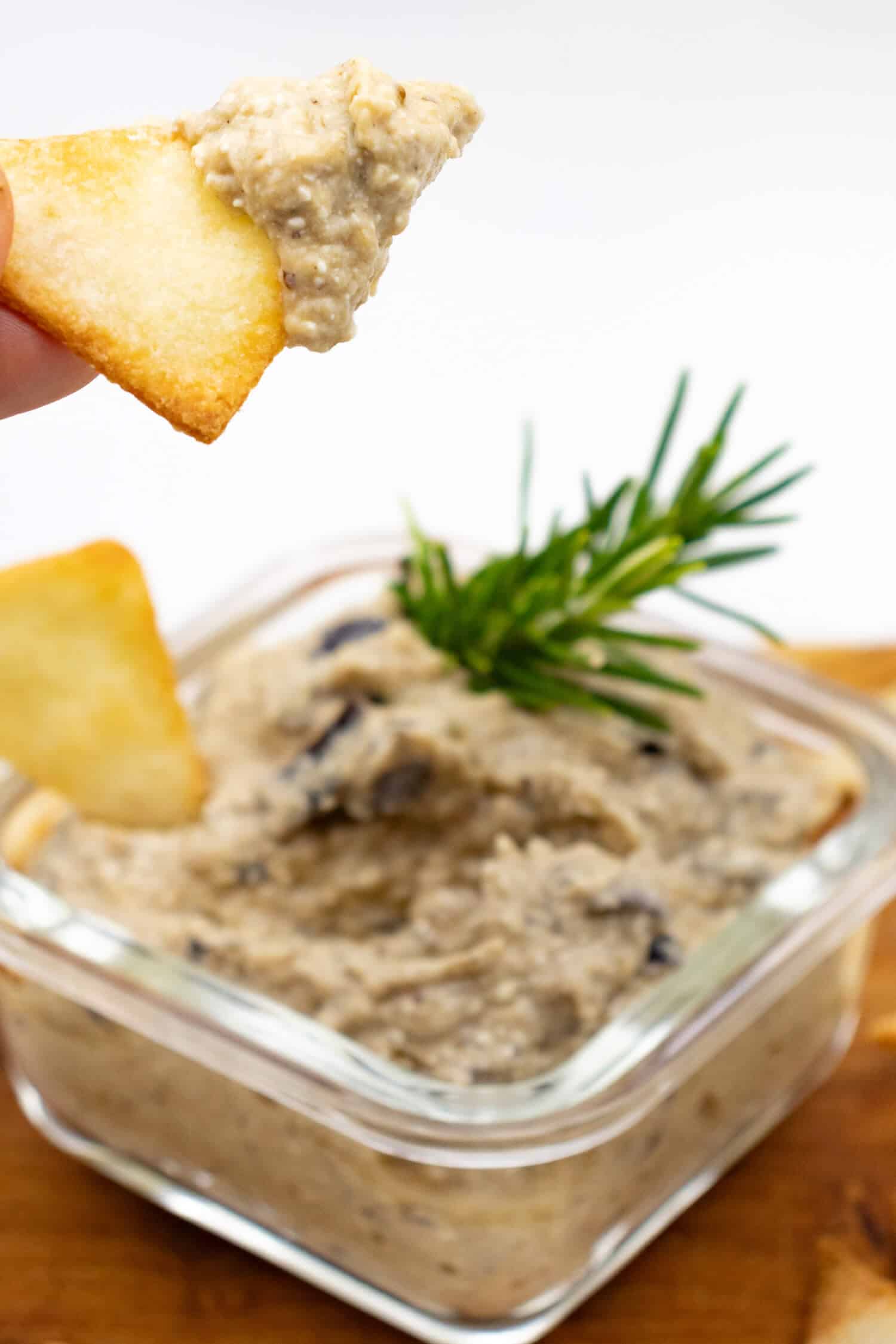 Low Carb Auberginen Dip ohne Zucker