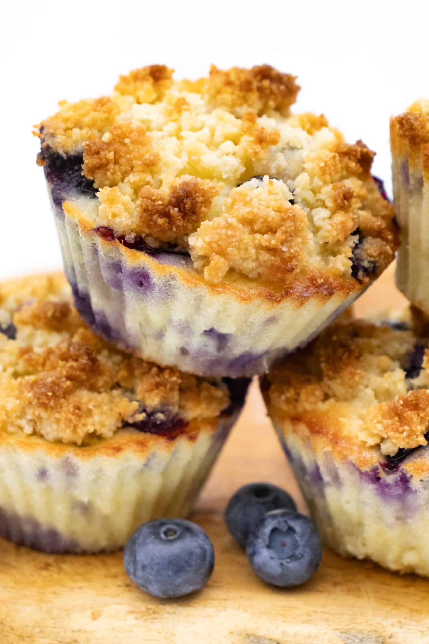 Blaubeermuffins ohne Zucker Rezept