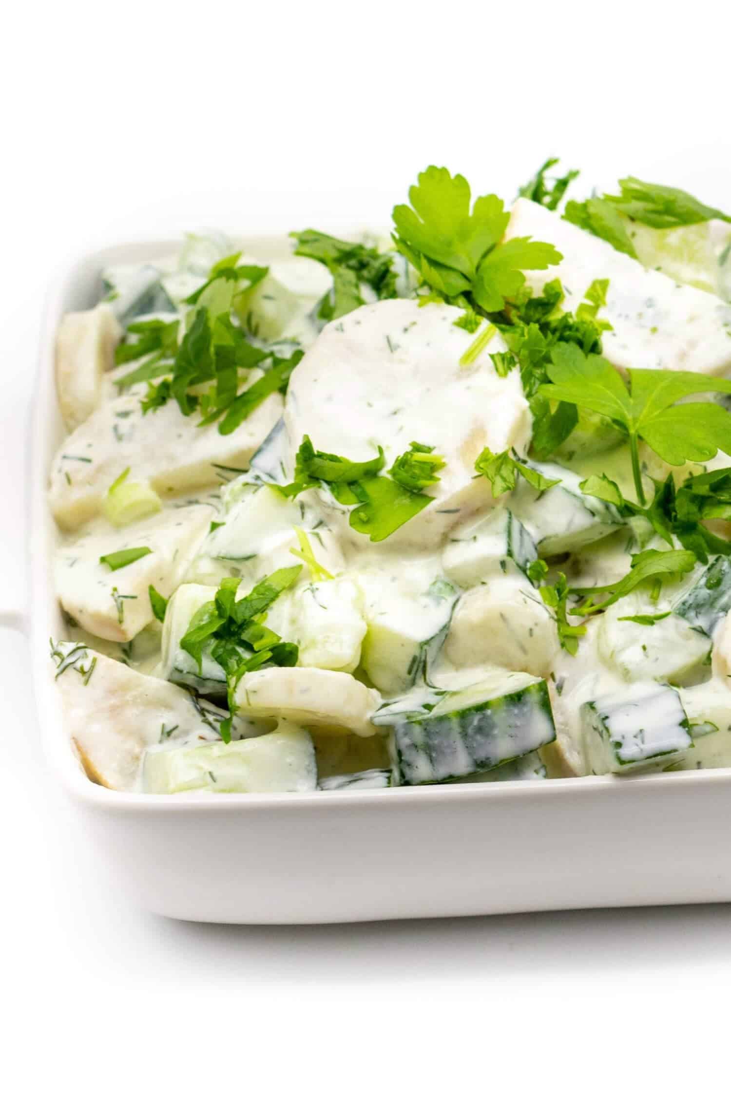 Falscher Kartoffelsalat Low Carb