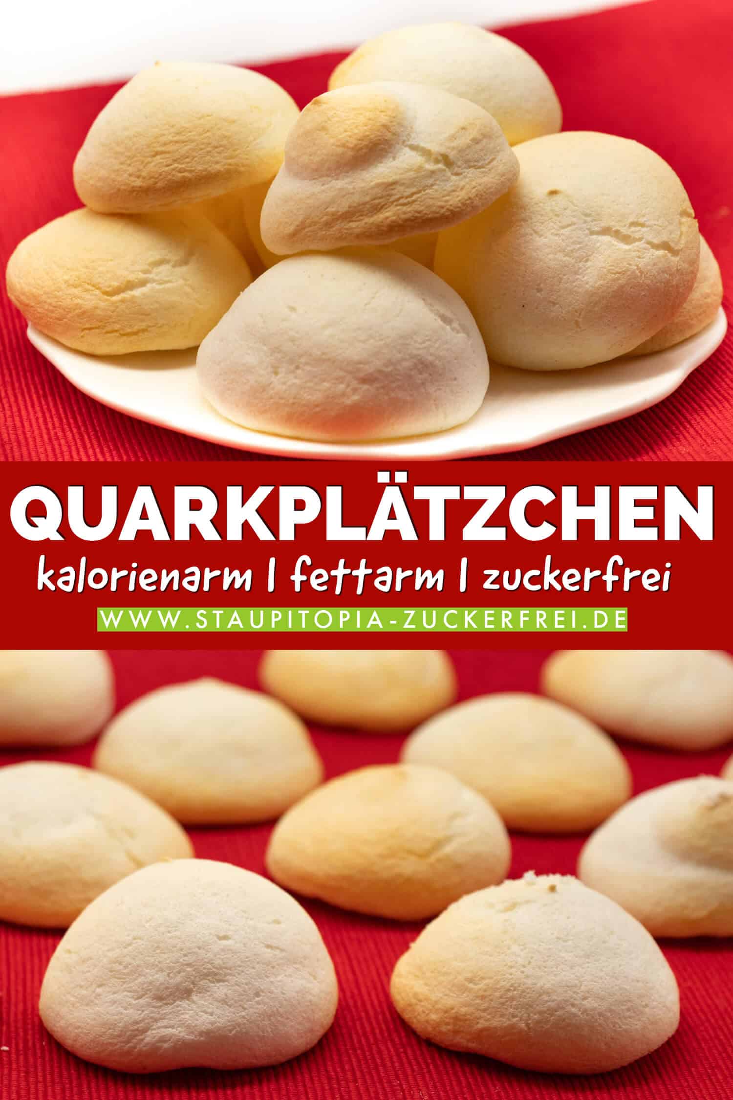 Fettarme Plätzchen mit Magerquark