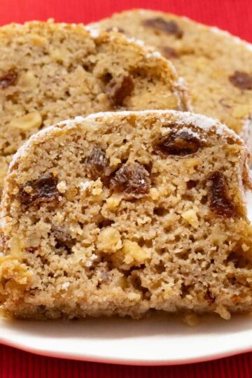 Quarkstollen ohne Zucker Rezept