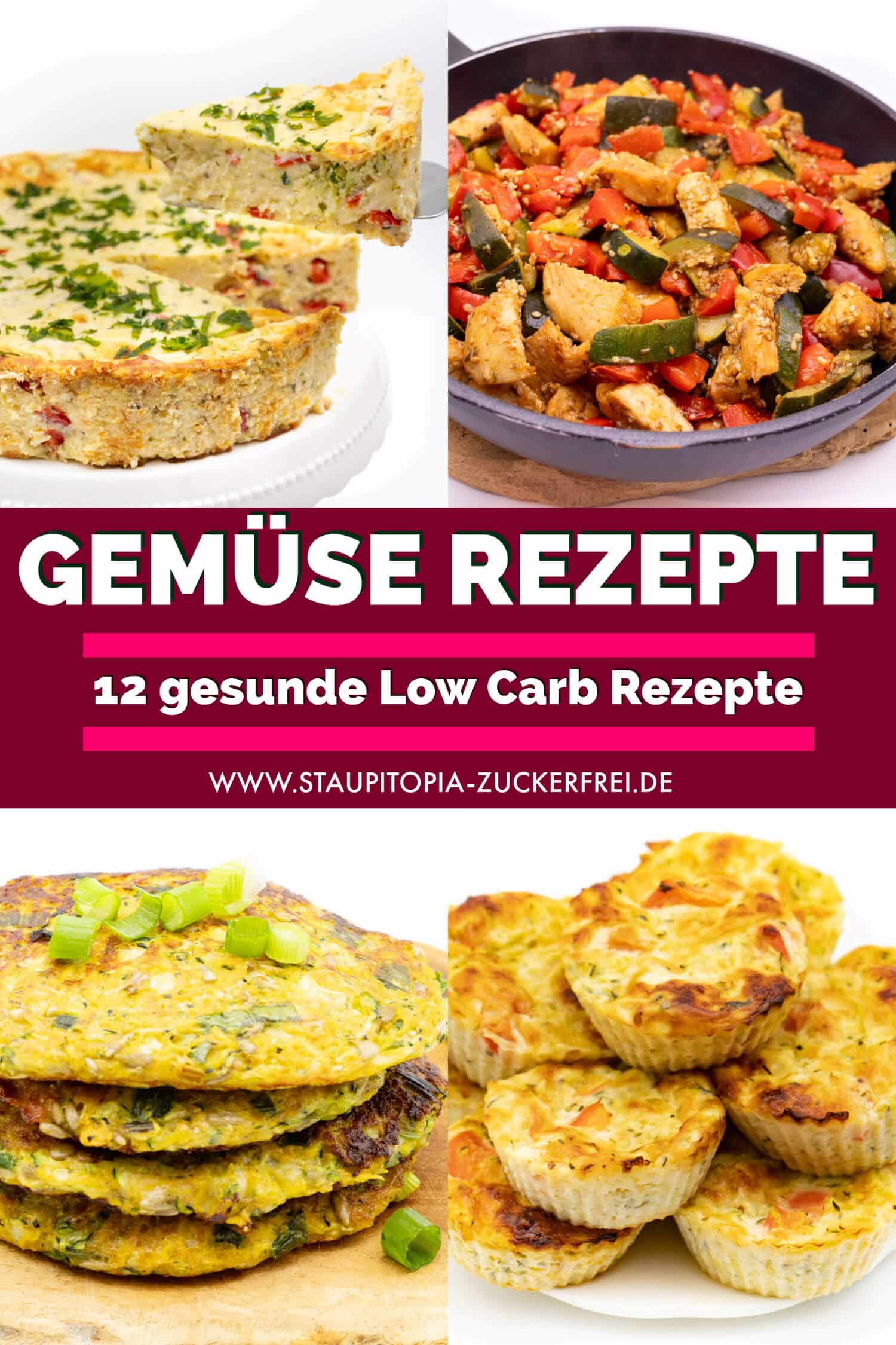 Kalorienarme Gemüse Rezepte zum Abnehmen