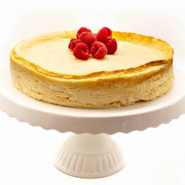 Kalorienarmer Käsekuchen ohne Boden Rezept