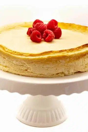 Kalorienarmer Käsekuchen ohne Boden Rezept