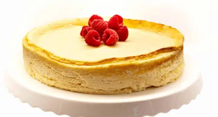 Kalorienarmer Käsekuchen ohne Boden Rezept Low Carb