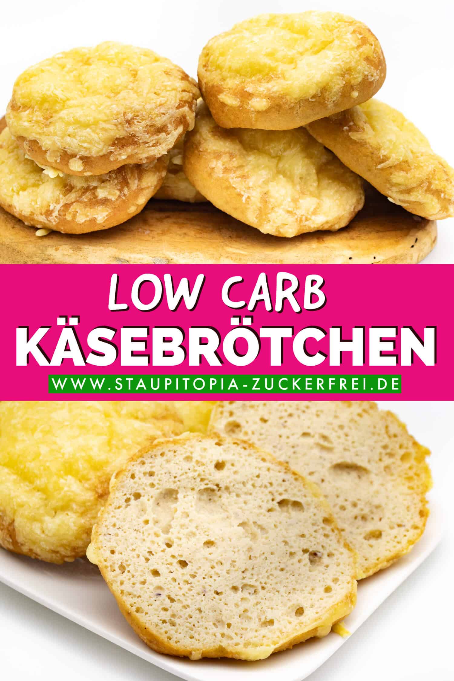 Low Carb Käsebrötchen Rezept glutenfrei