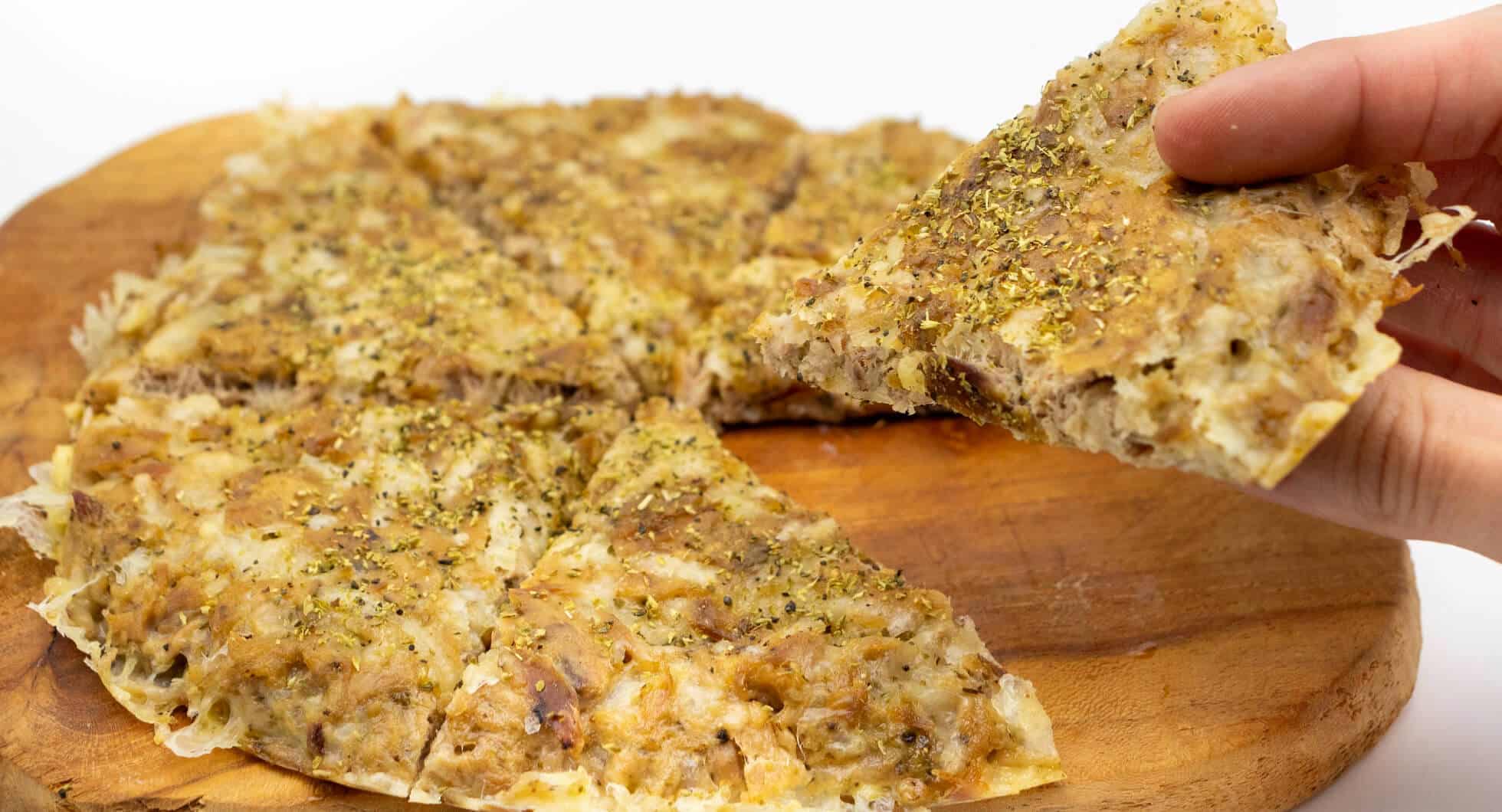 Protein Pizza Rezept ohne Kohlenhydrate