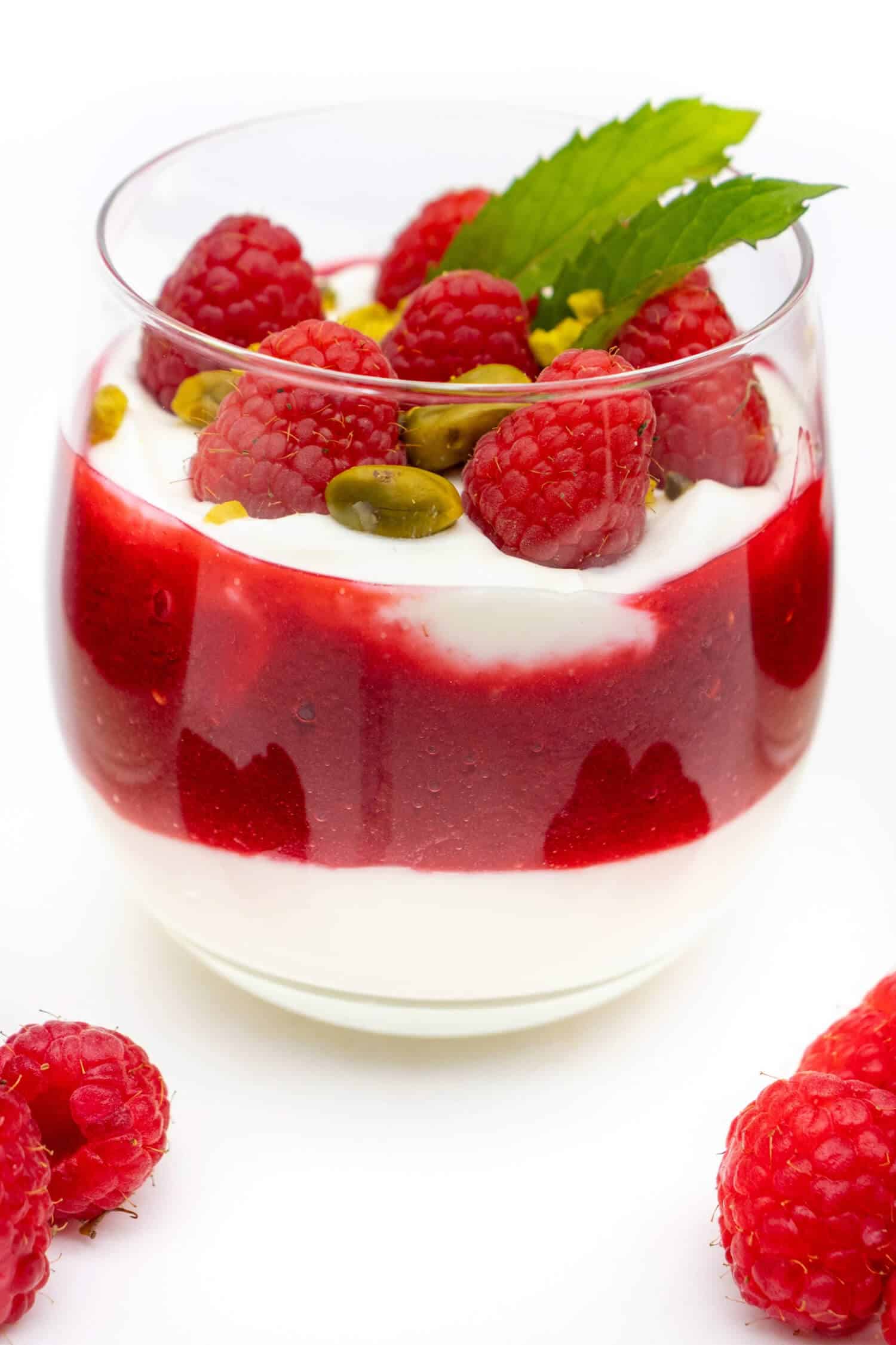 Gesundes Skyr Dessert ohne Zucker