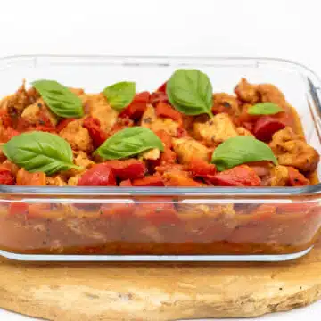 Kalorienarmes Paprika Sahne Hähnchen Rezept