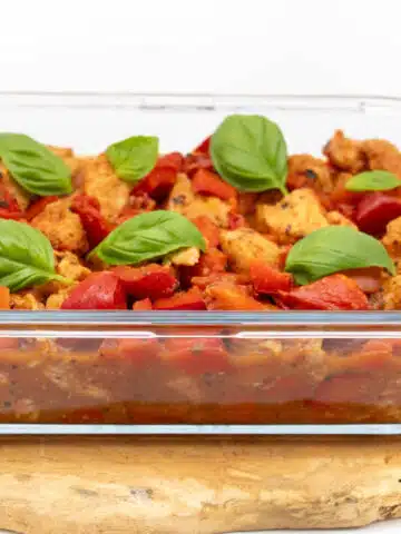 Kalorienarmes Paprika Sahne Hähnchen Rezept