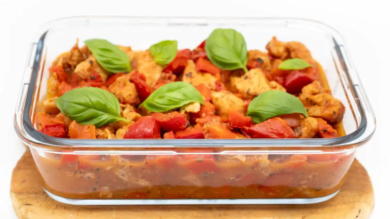 Kalorienarmes Paprika Sahne Hähnchen Rezept Low Carb