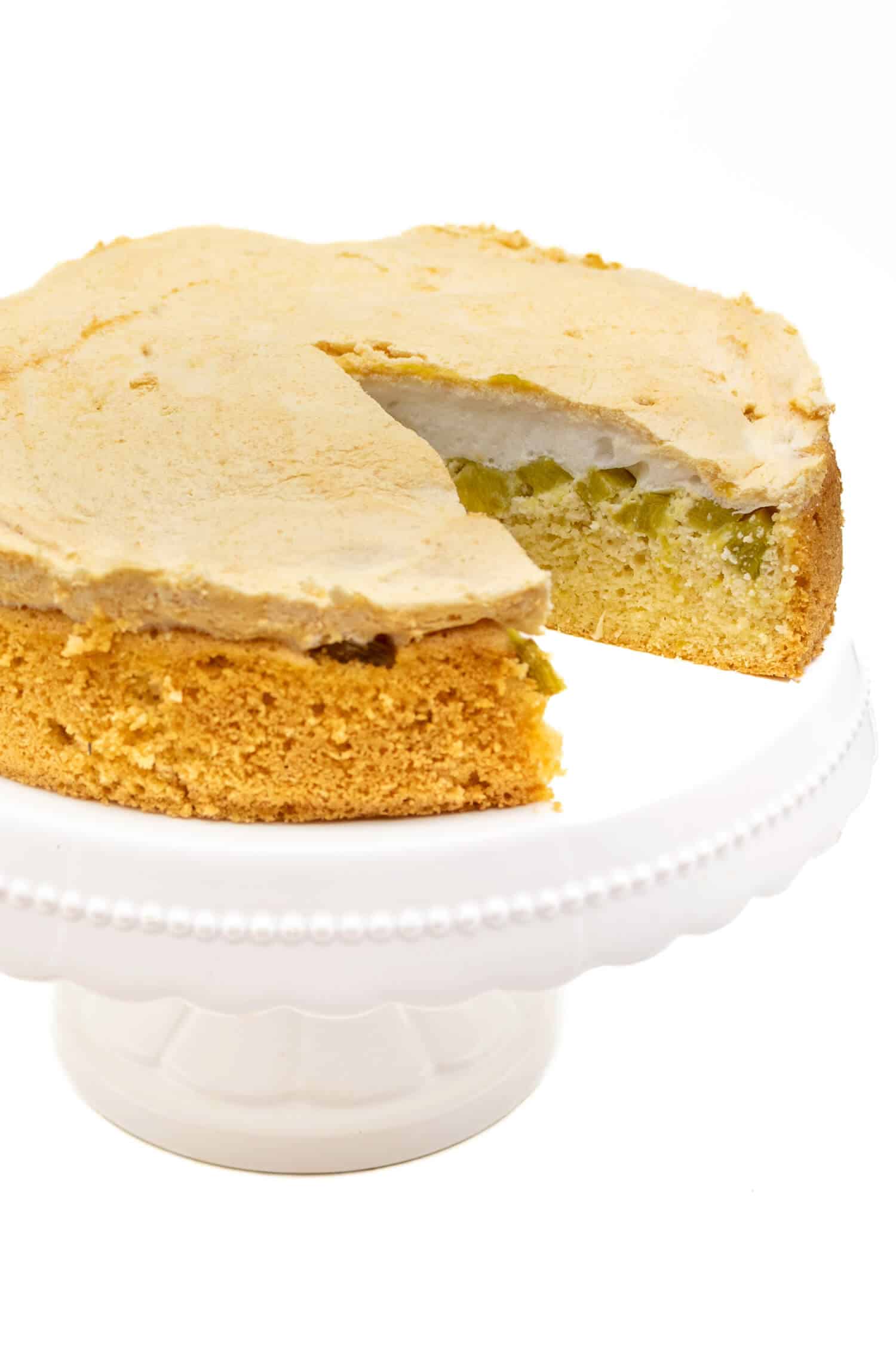 Rhabarberkuchen Keto glutenfrei Rezept