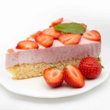 Erdbeertorte ohne Zucker Rezept