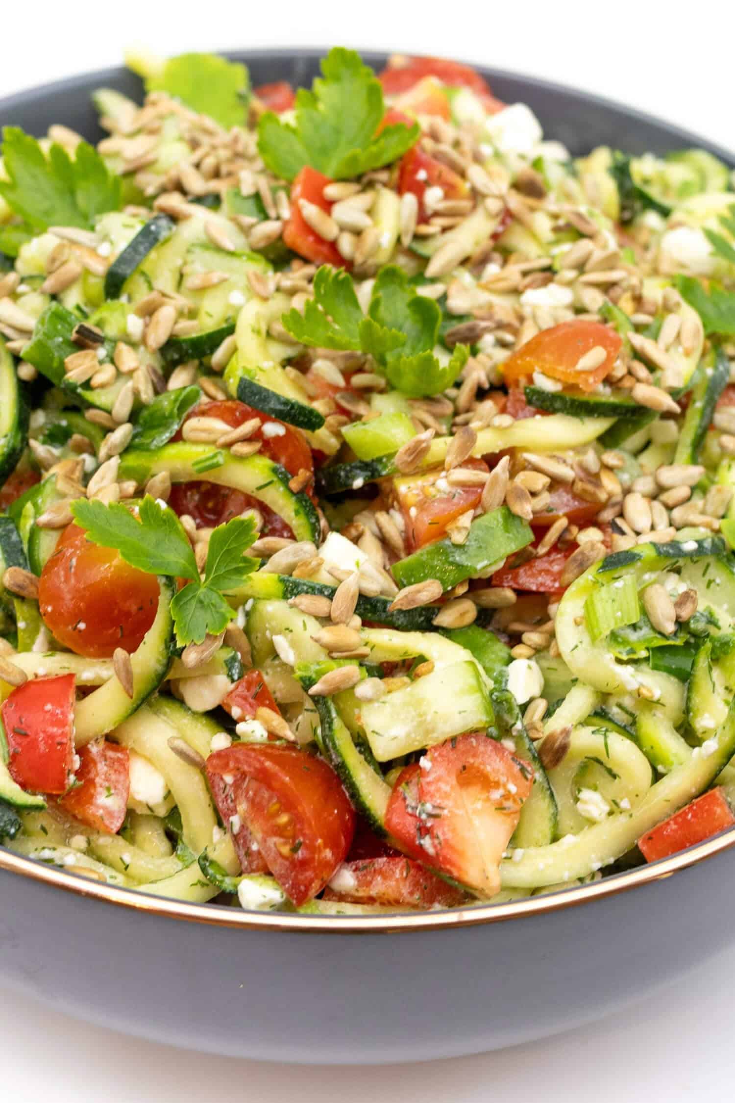 Gesunder Salat zum Abnehmen Rezept einfach und schnell