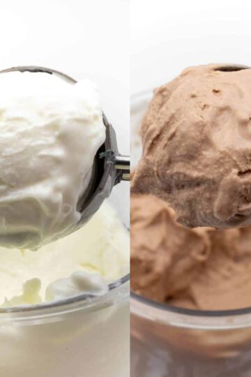 Kalorienarmes Eis mit der Ninja Creami Rezept ohne Zucker